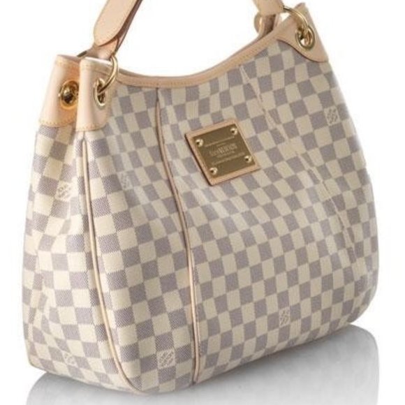 Louis Vuitton Shoulder Bag Azur Galliera PM Tote N55215 Damier Canvas White  Women's LOUIS VUITTON